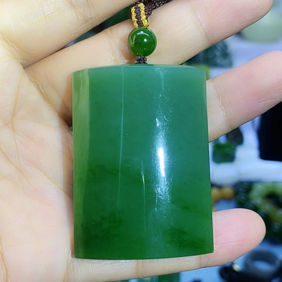 【闪购商品】未镶嵌和田玉（碧玉）挂件