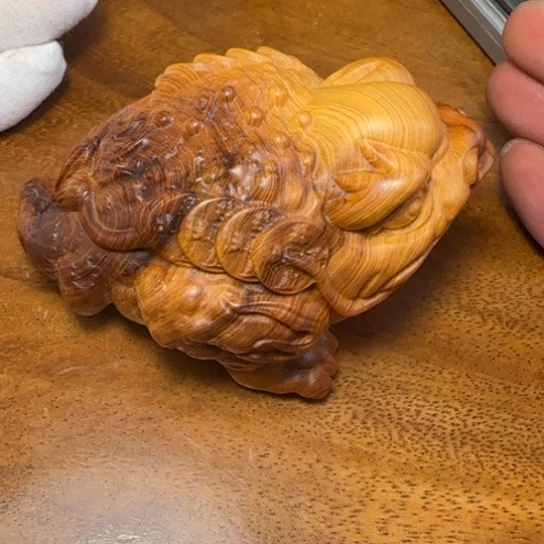 柏木（崖柏）全陈化老料把件串摆件