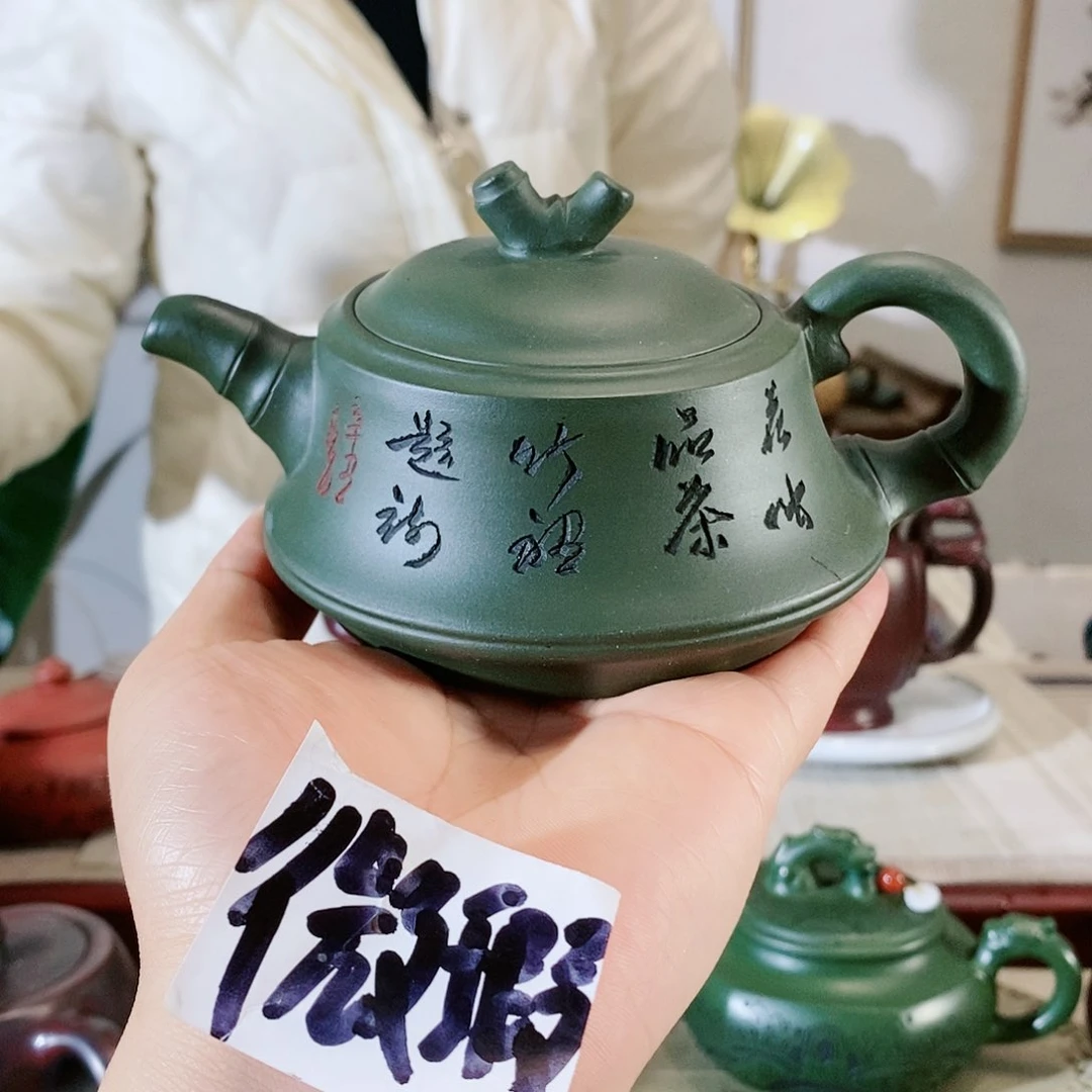 紫砂茶壶宜兴紫砂壶甩出吃货