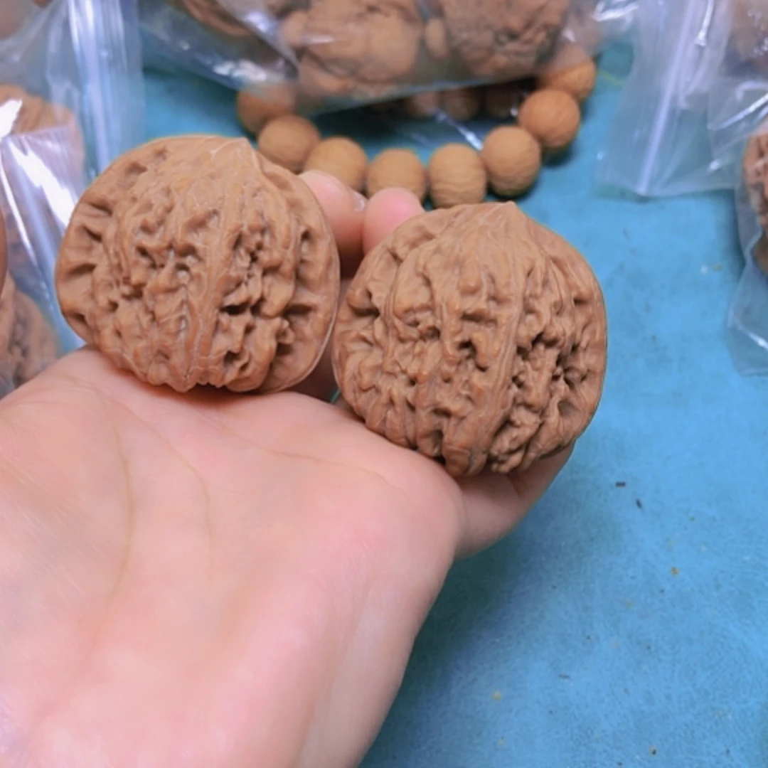 【闪购商品】摆件核桃43平谷凹底全品出油