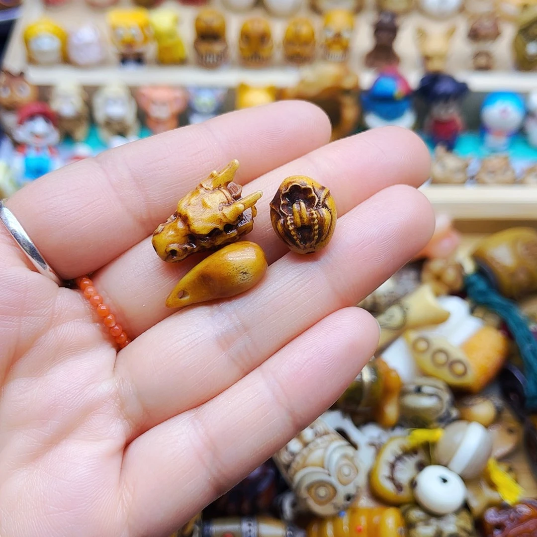 驼骨手串/手链手工雕刻配饰