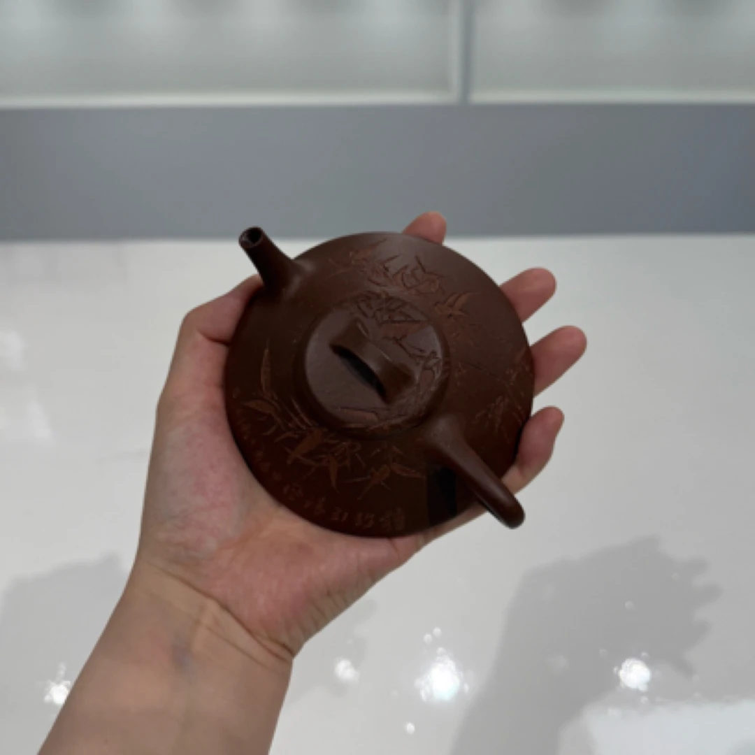 合瓢·紫砂壶 经典·160cc 原矿紫泥