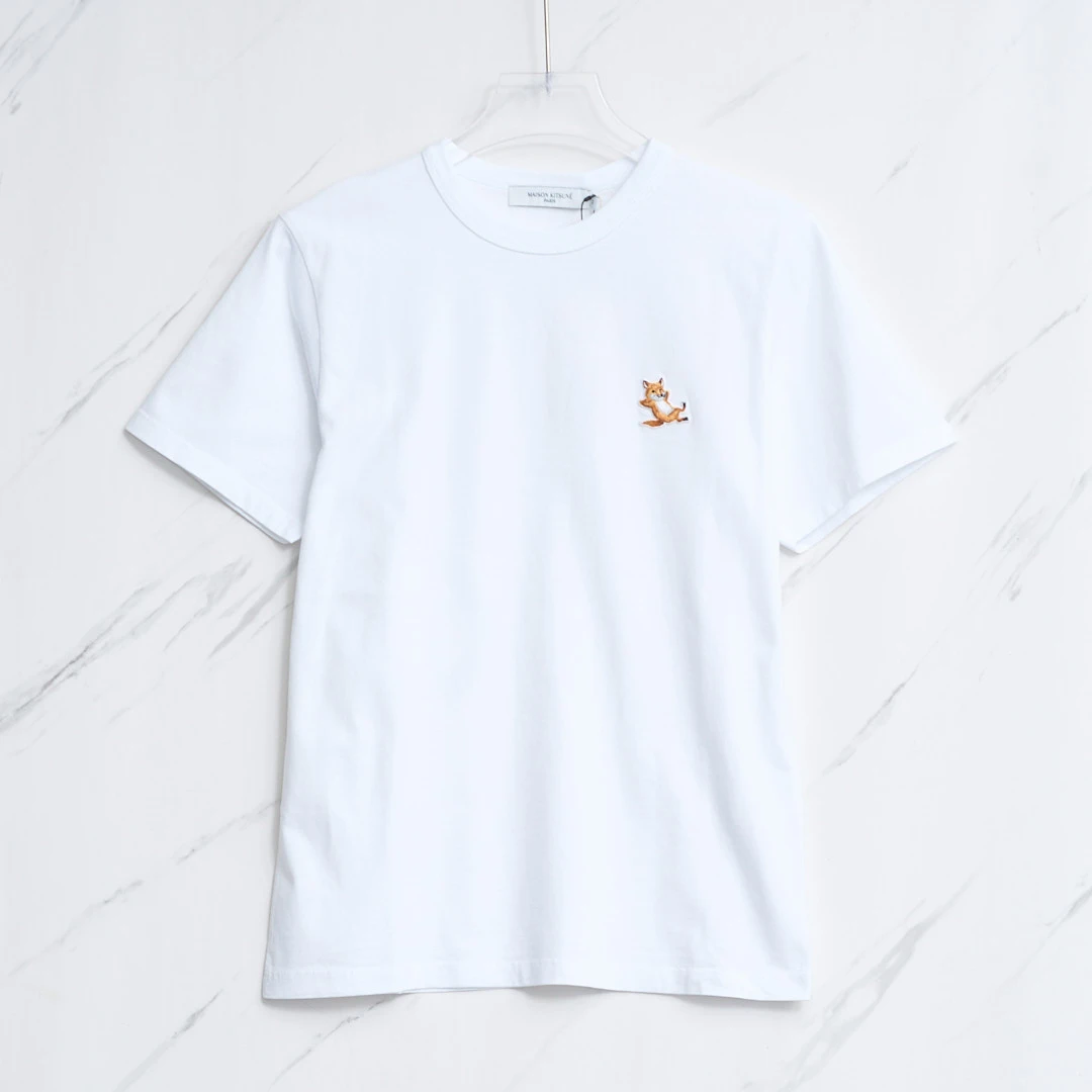 全新未使用  Maison Kitsune男士狐狸T恤/AKBU00073