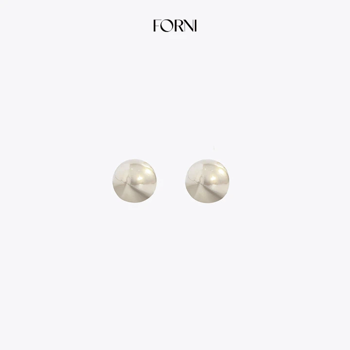 合金仿珍珠耳饰 FORNI  极简气质耳钉