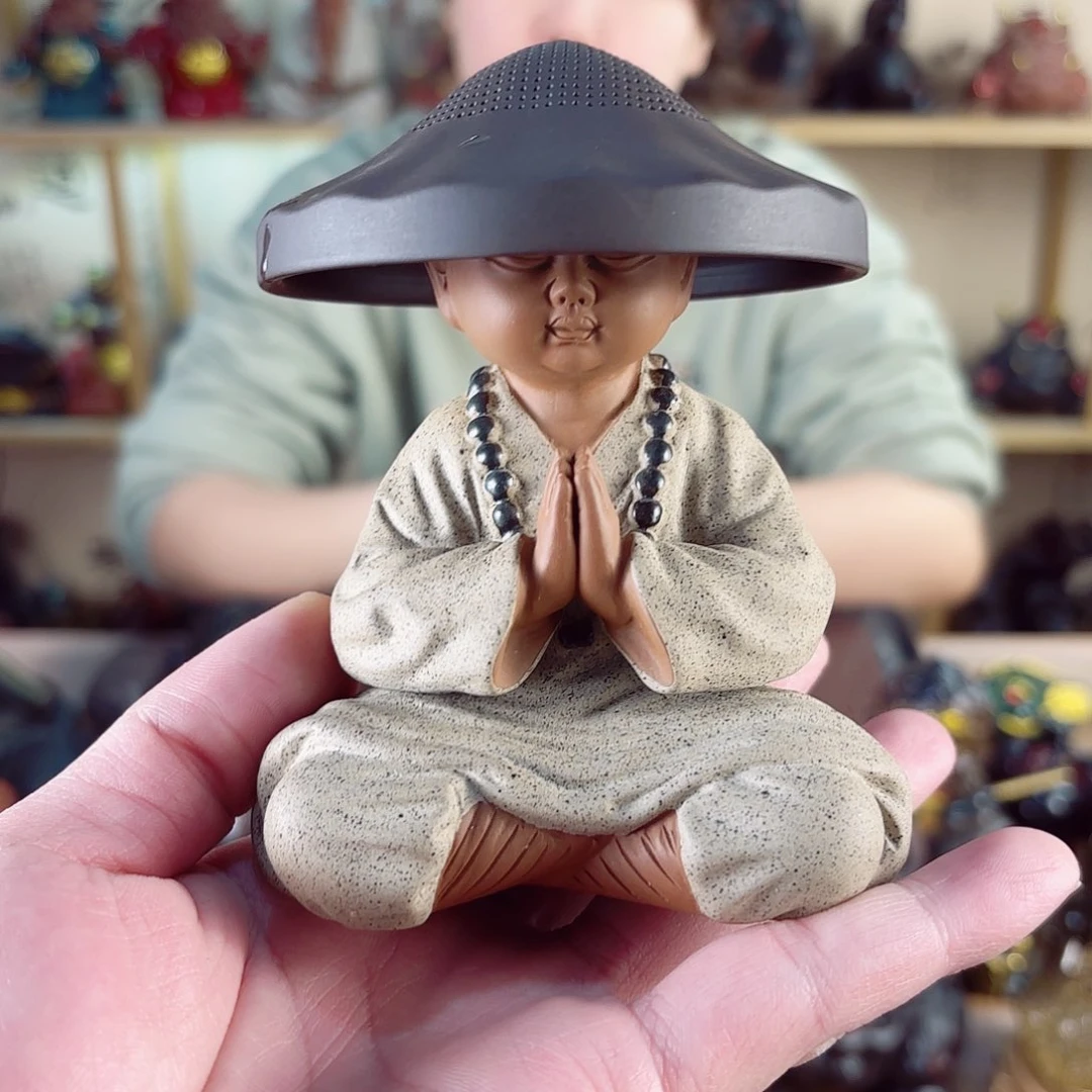 紫砂茶宠紫陶树脂茶宠摆件