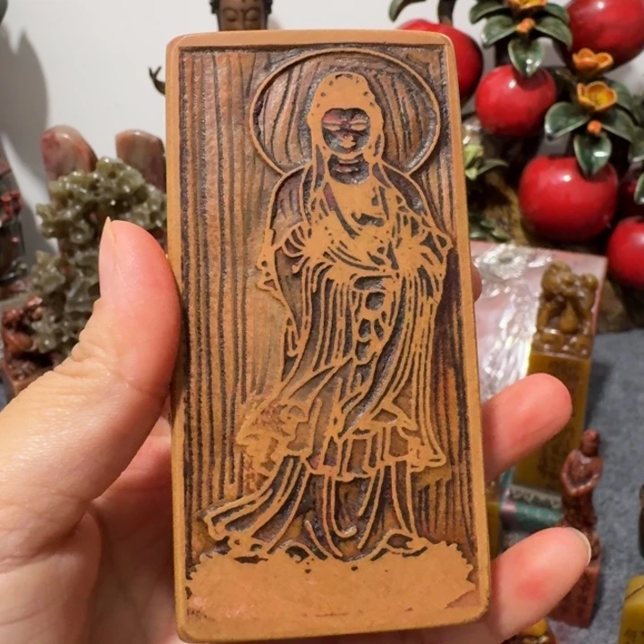 鹰***生石材手工艺品摆件