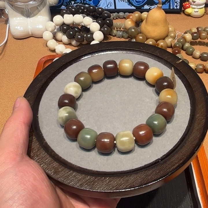 菩提根/象牙果吊坠巧克力微瑕