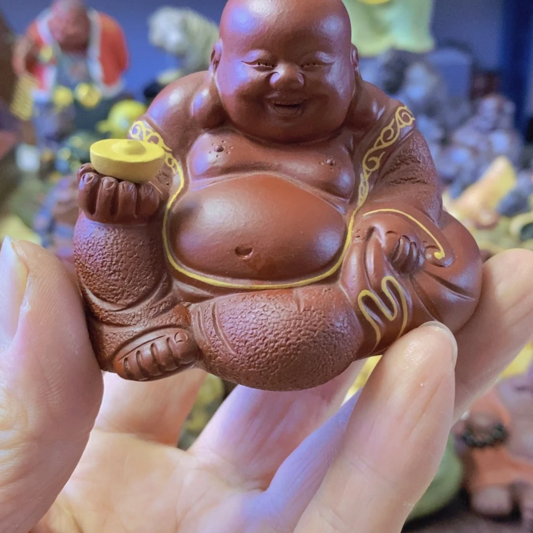茶杯绿泥紫砂紫砂