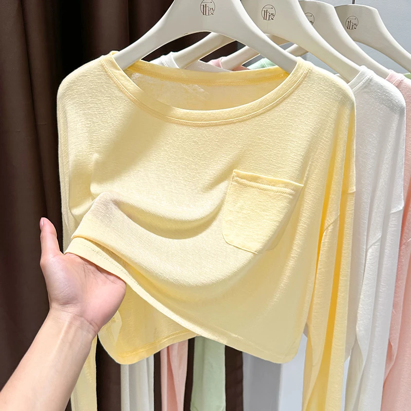 甜美上衣宽松显瘦女t恤2025新款夏季薄款软糯雪花棉独特漂亮小衫