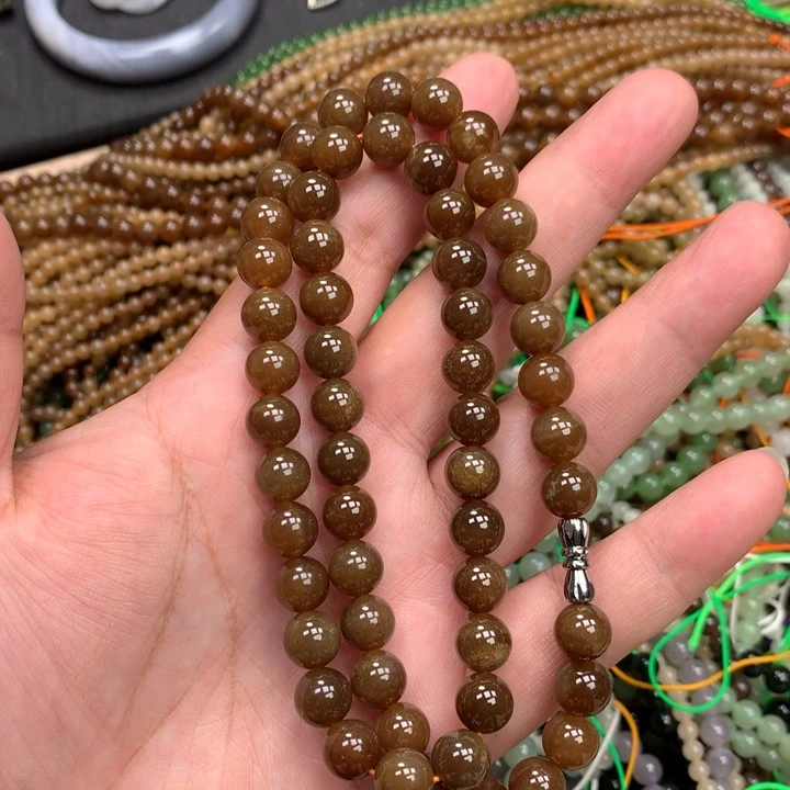 和田玉未镶嵌手链7