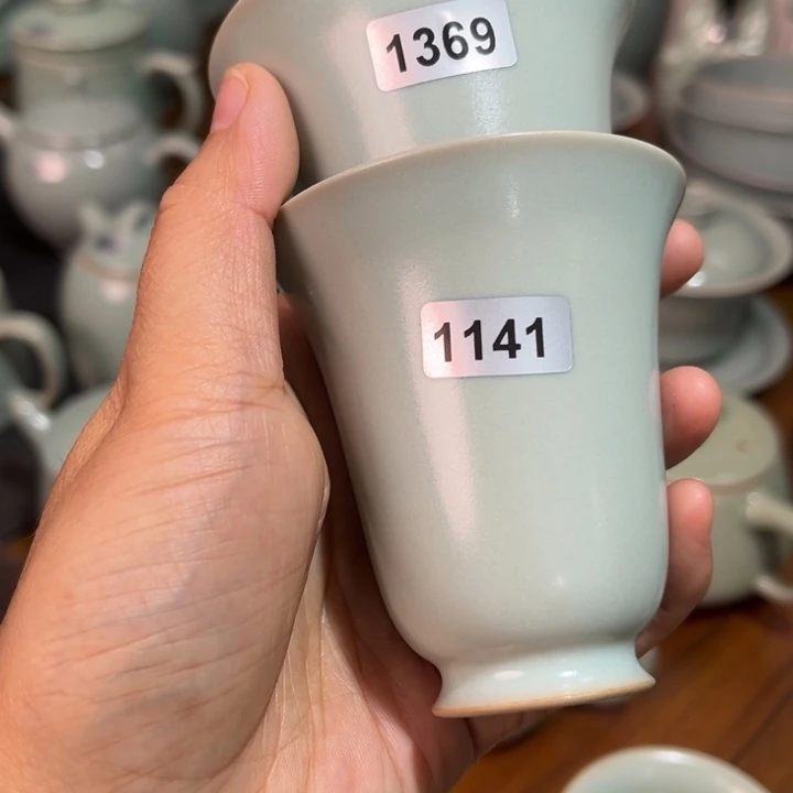 正***师杯子13691141 青鸾汝瓷原矿釉