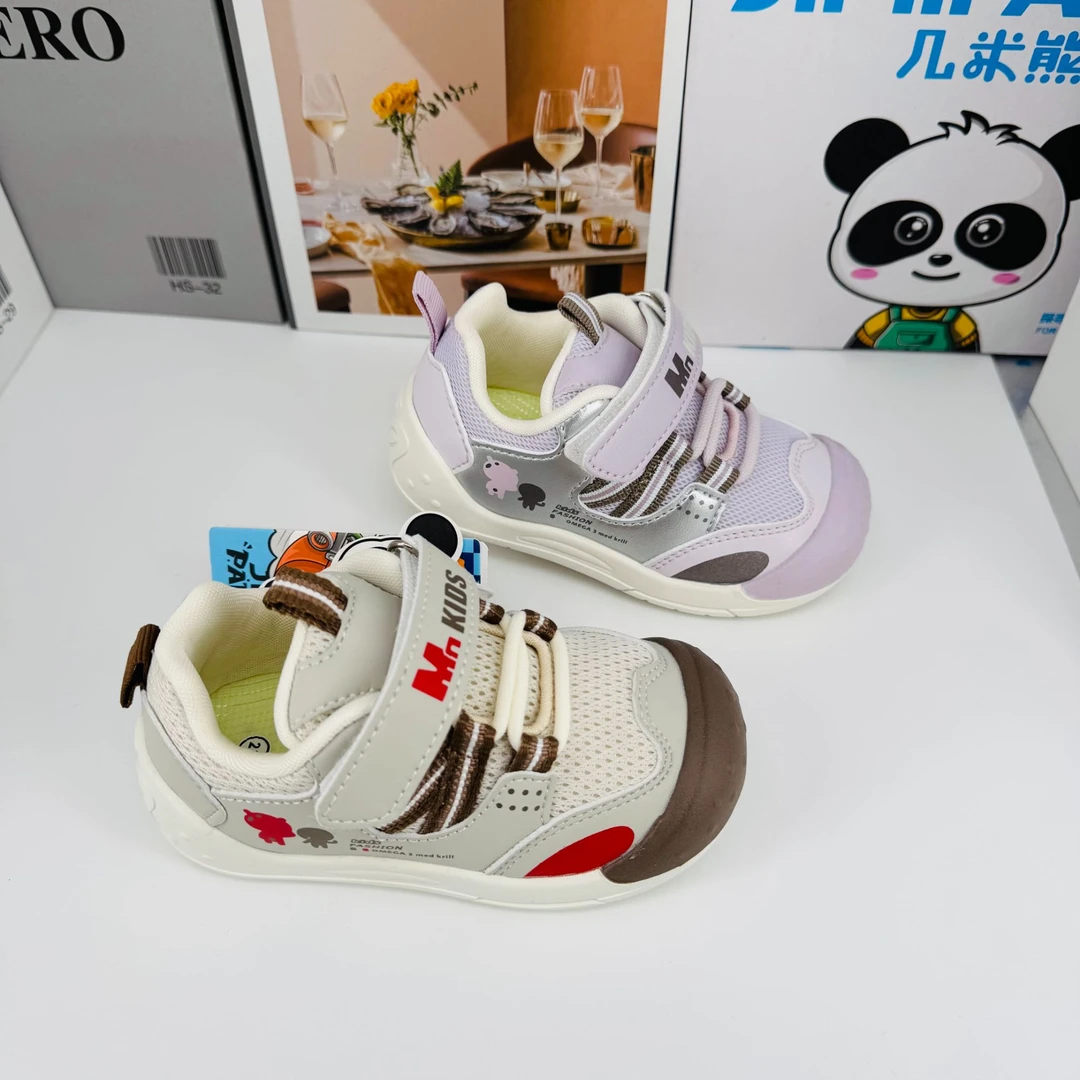 659~儿童秋款双网面软底超轻运动防滑机能鞋运动鞋