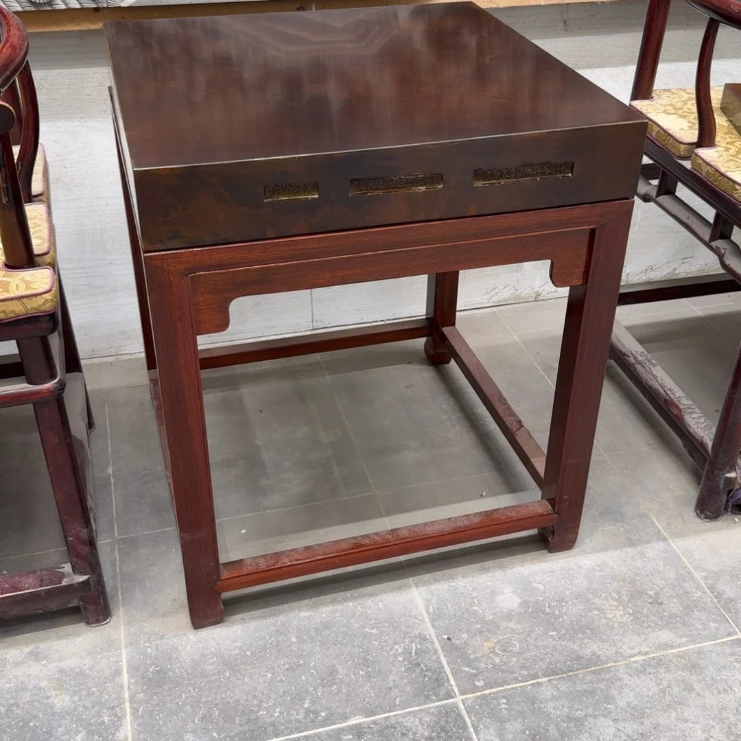 砖雕57x57 古铜色 一套 高66cm