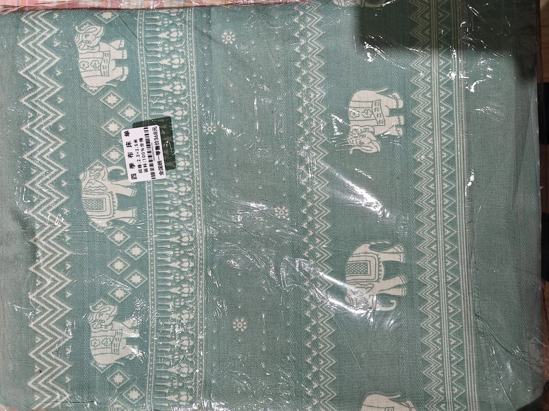 老粗布床单印花时尚