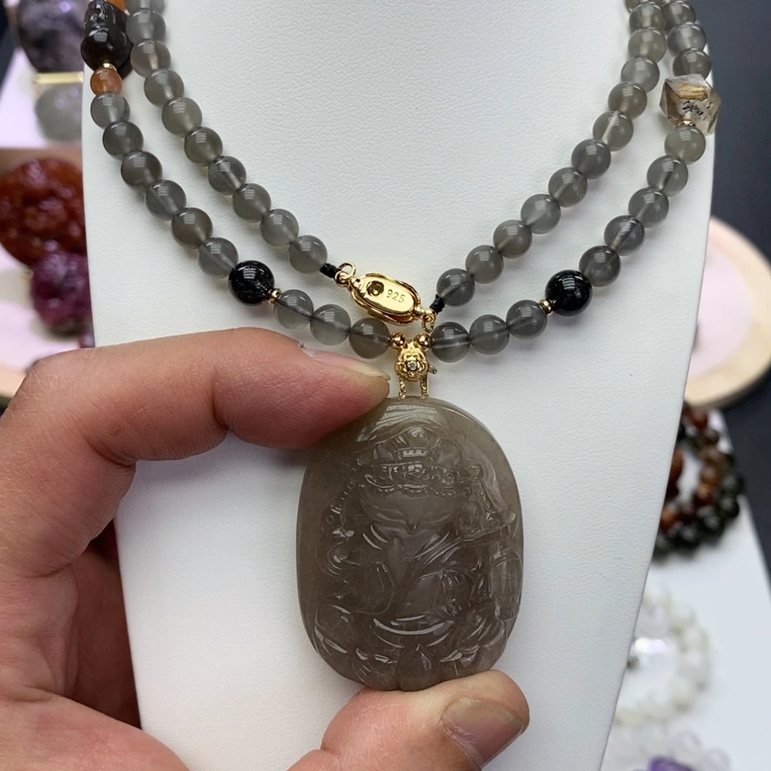 颈饰水晶未镶嵌吊坠