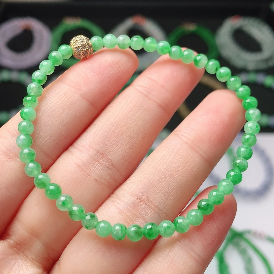 翡翠未镶嵌手链翡翠