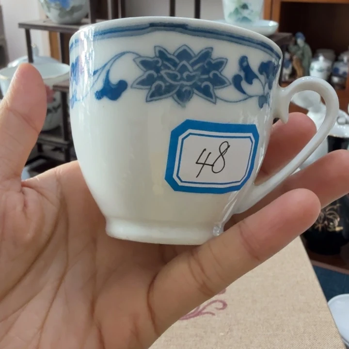 醴陵群力茶杯微瑕