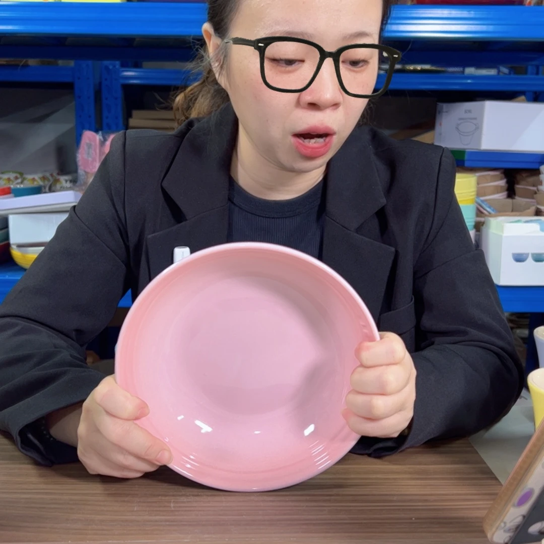 陶瓷贝壳粉燕麦碗