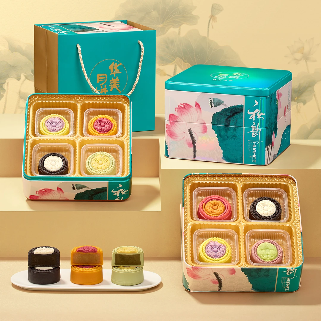 【央妈共创推荐 买一送一】华美中秋华美秋韵8饼6味中秋送礼480g