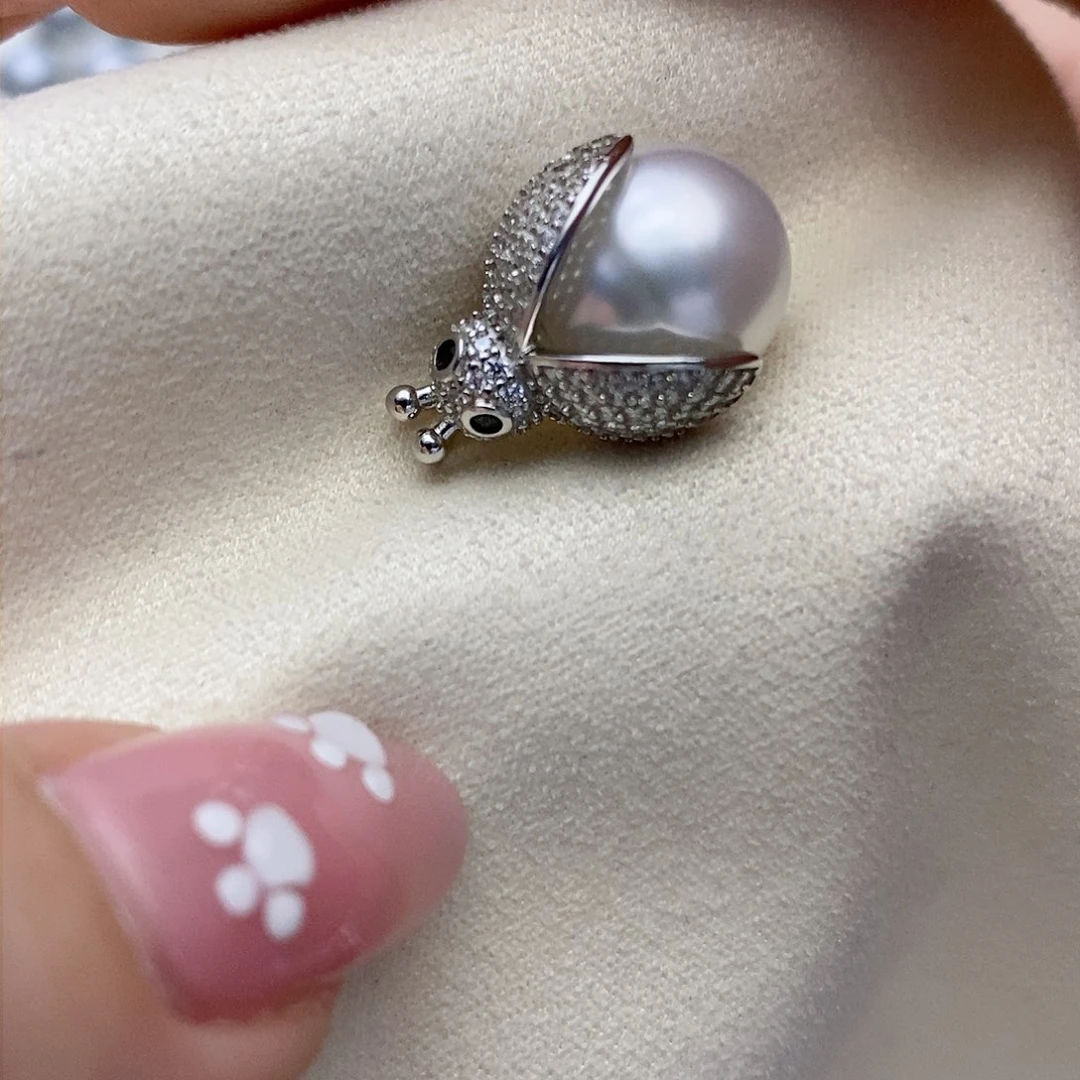 【闪购商品】海水珍珠颈饰银S925镶嵌