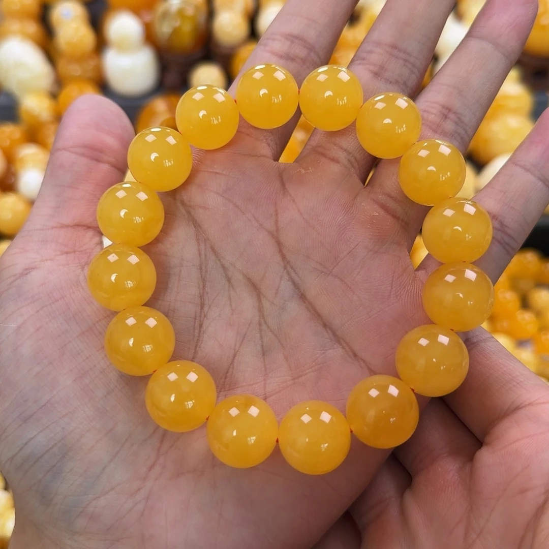 琥珀未镶嵌珠宝奇石15mm同料