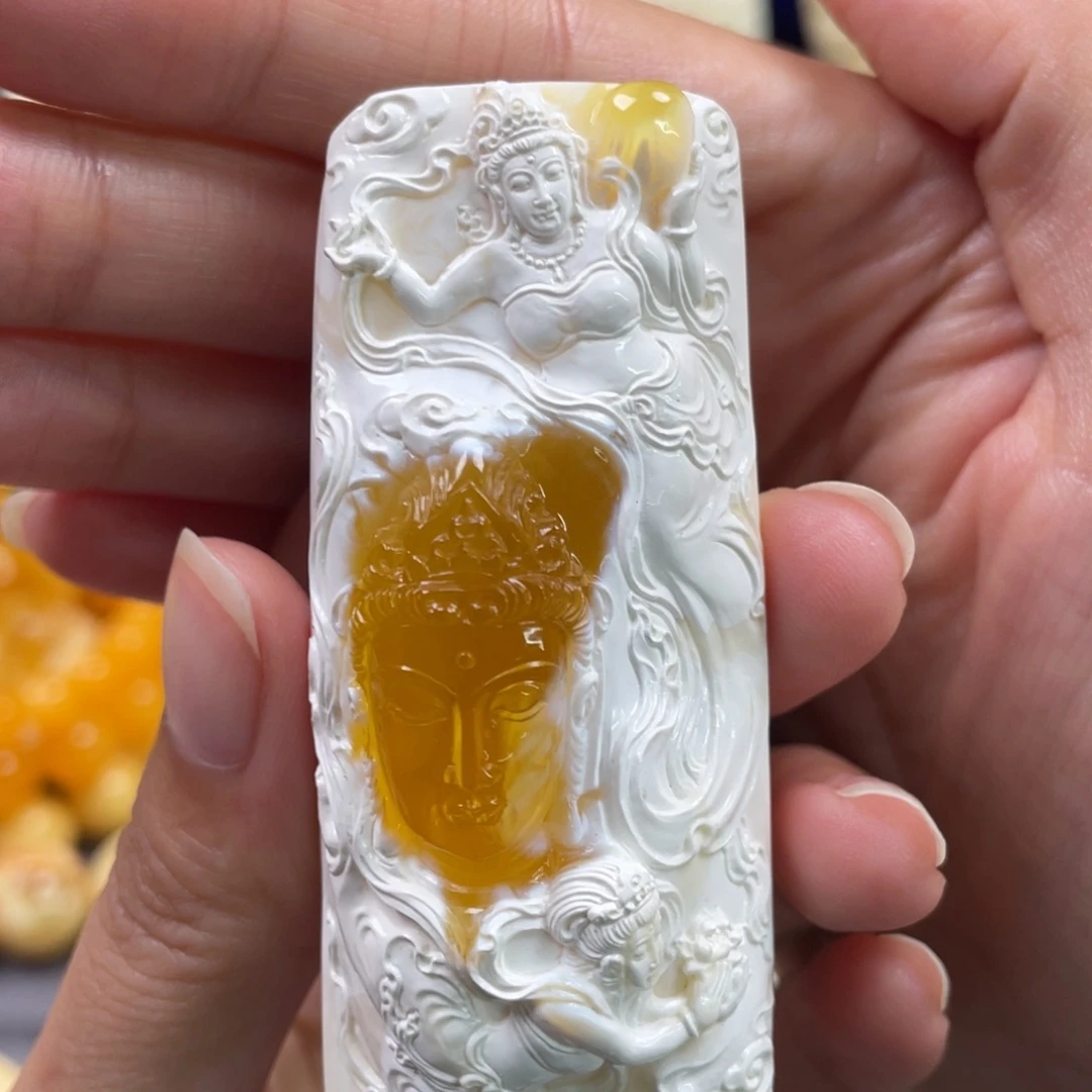 蜜蜡未镶嵌裸石琥珀蜜蜡