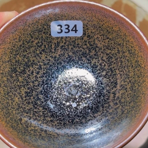 茶盏原矿原釉柴烧建盏