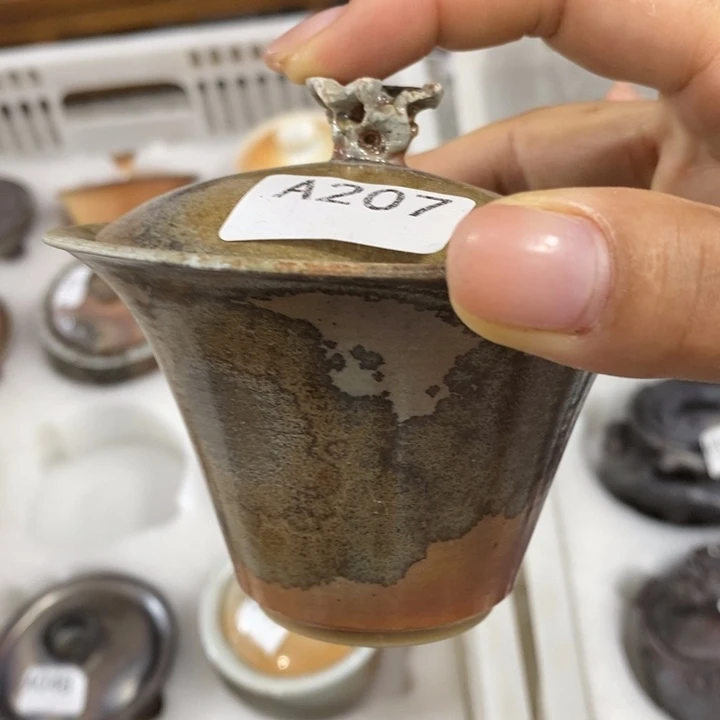 柴烧裸烧纯手工制作瑕疵不退不换