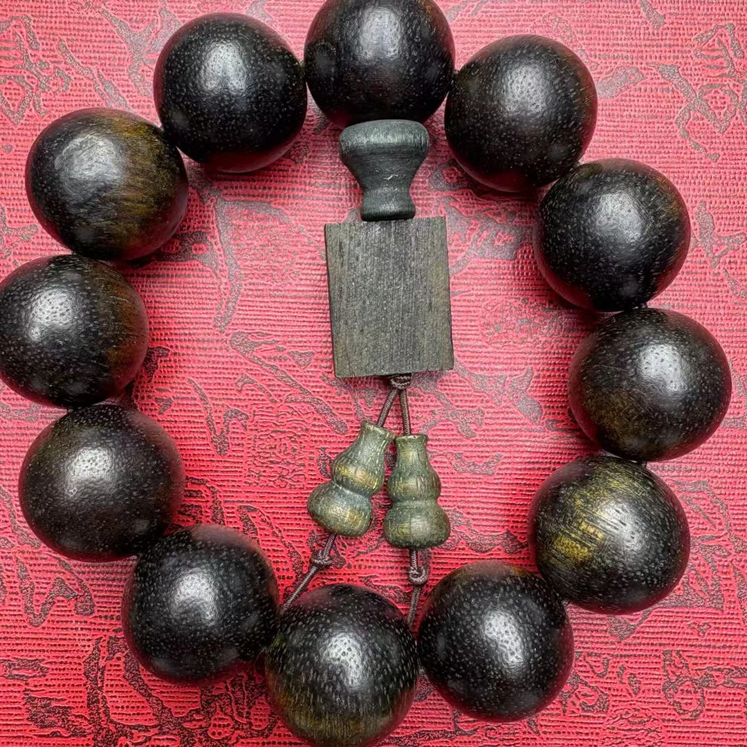 （开总文玩）天然沉香木串767