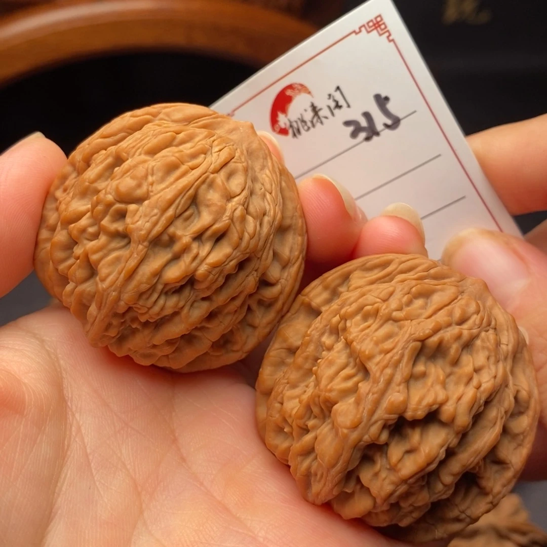 把件文玩核桃315号45全品麦穗