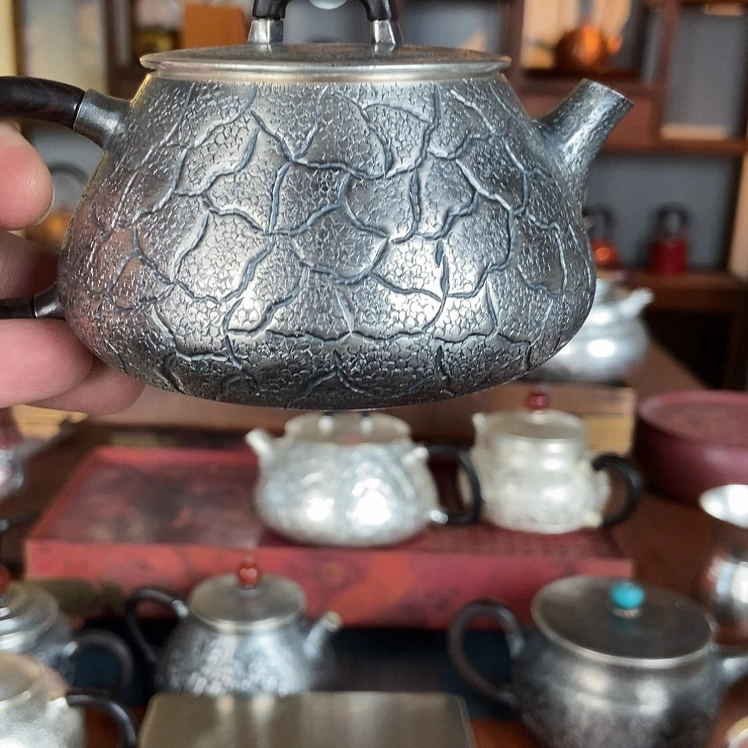 华***仔纯手工制作一铜壶制作