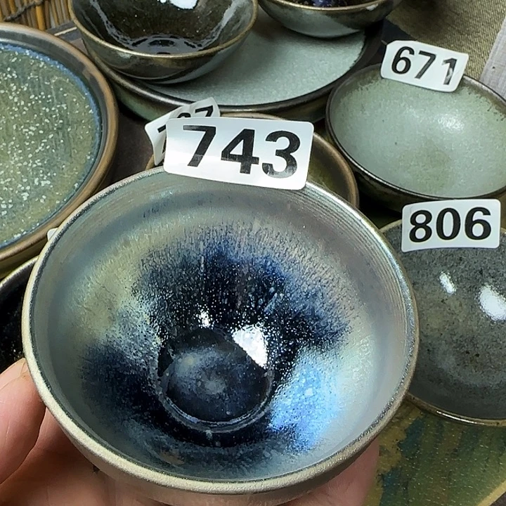 茶盏建盏杯主人杯龙窑柴烧