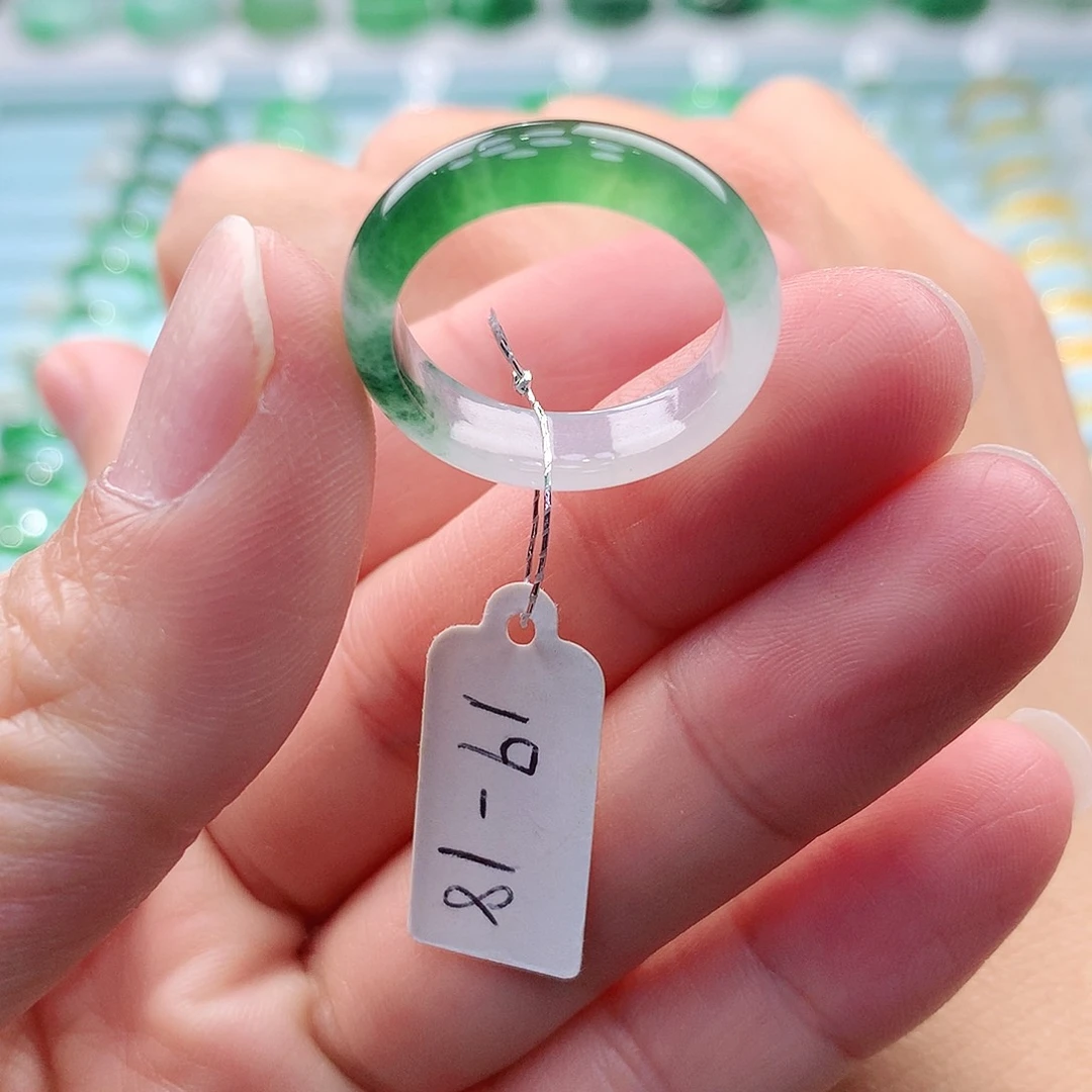 未镶嵌戒指翡翠A货缅甸翡翠