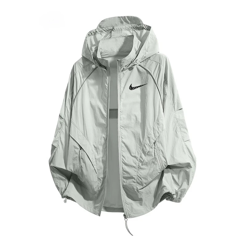 一折专区丨夏季防晒衣男2025新款宽松休闲防紫外线连帽防晒服外套