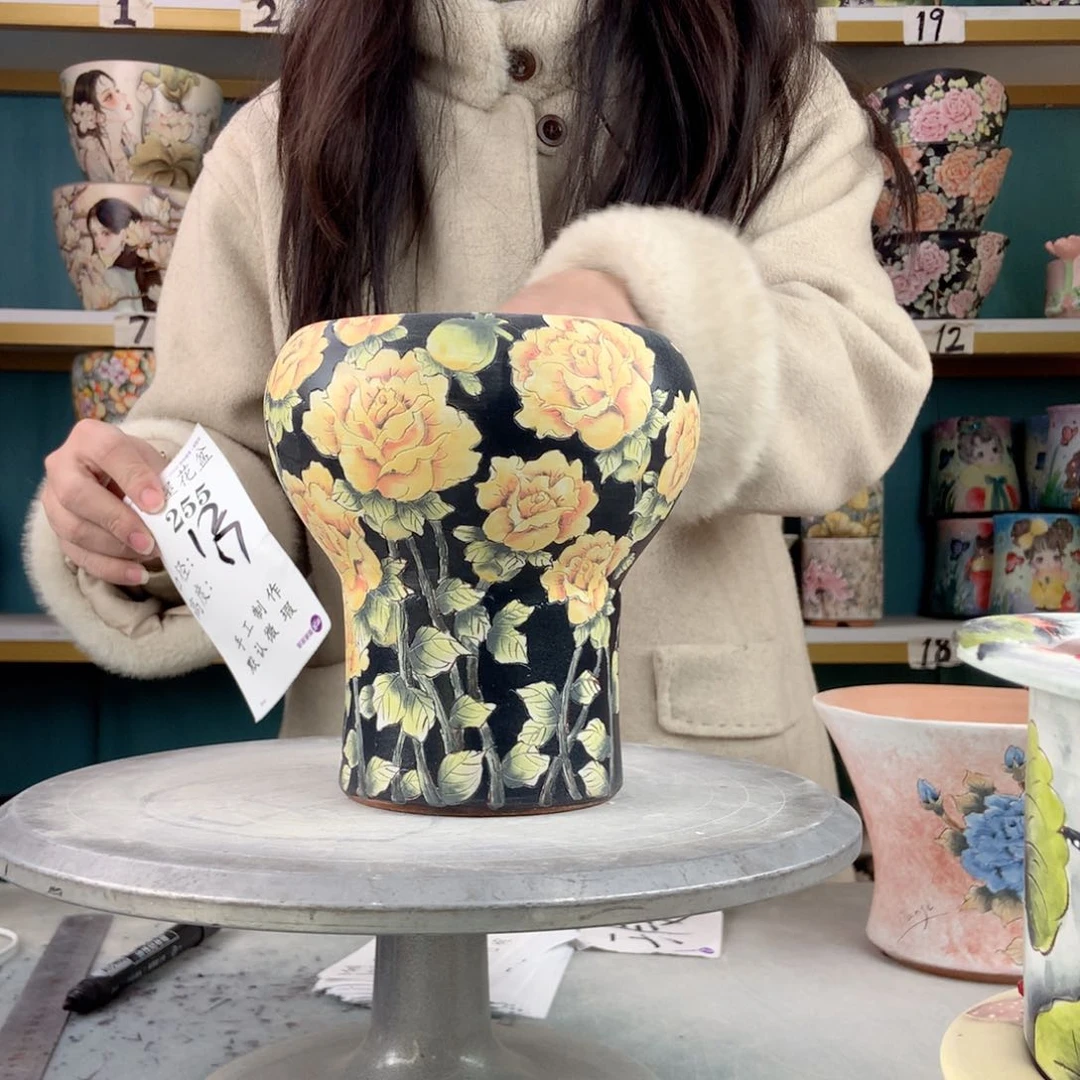 罐景德镇手工瑕疵255