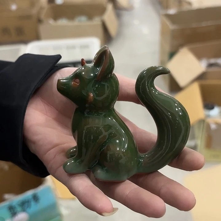 龙泉云间青瓷小米茶器