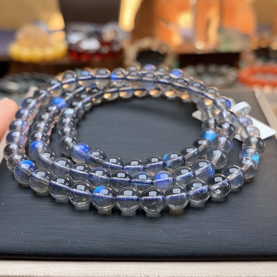 未镶嵌手链拉长石