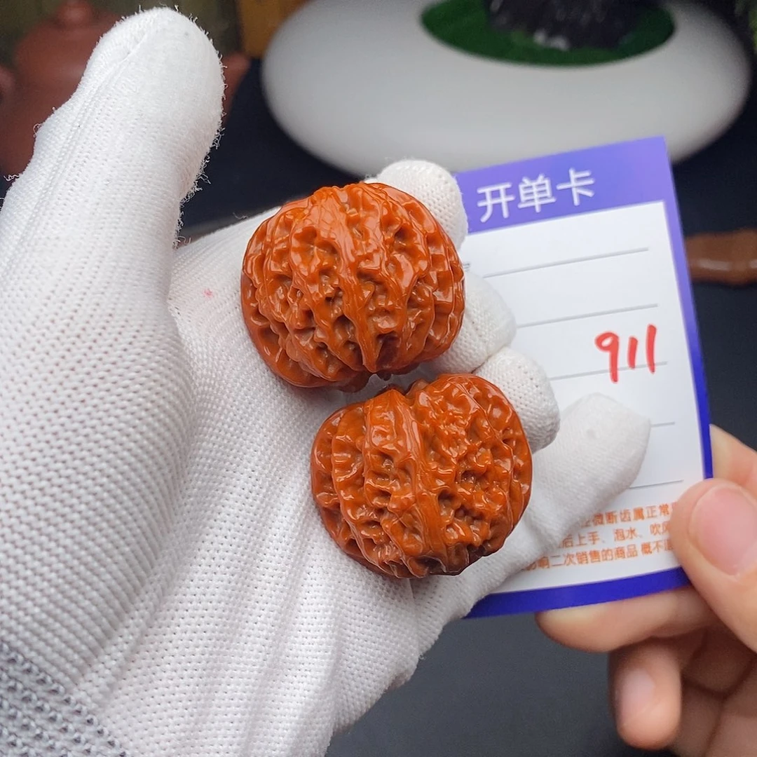 把件文玩核桃36苹果园911