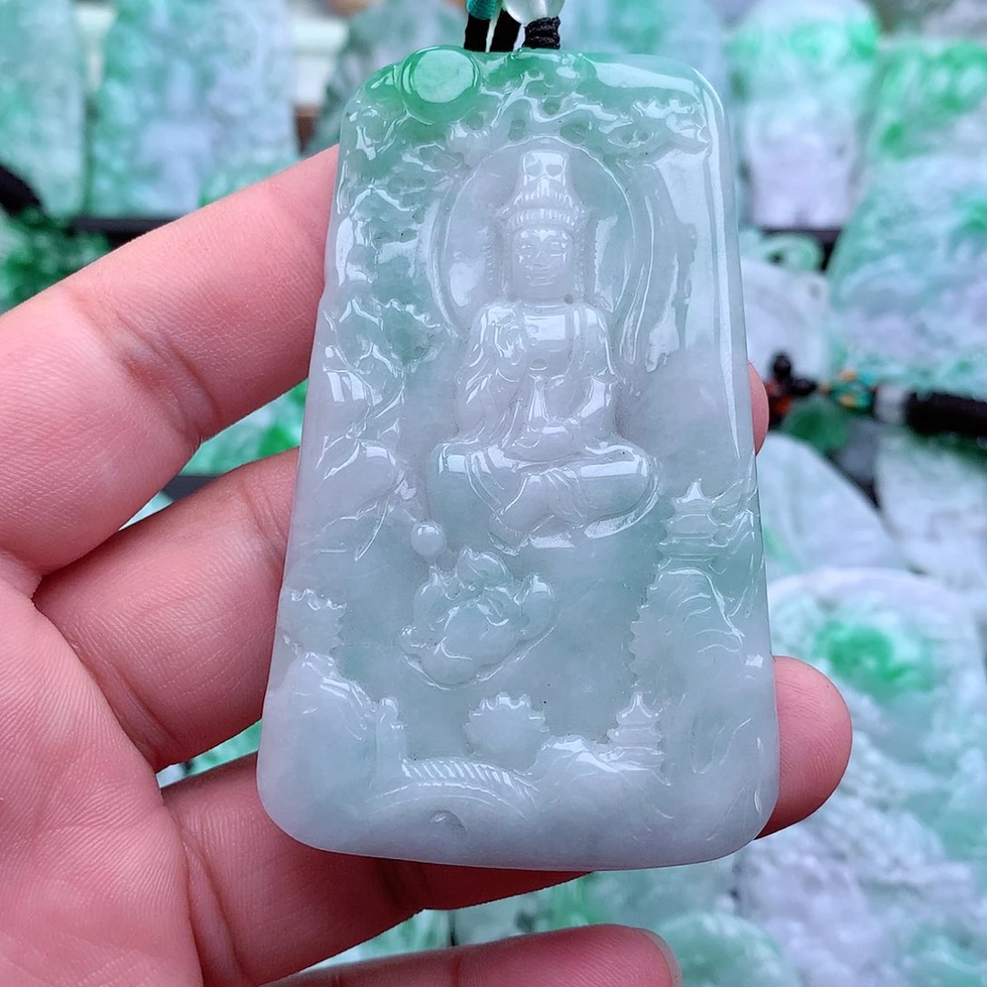 翡翠吊坠(不含链)未镶嵌