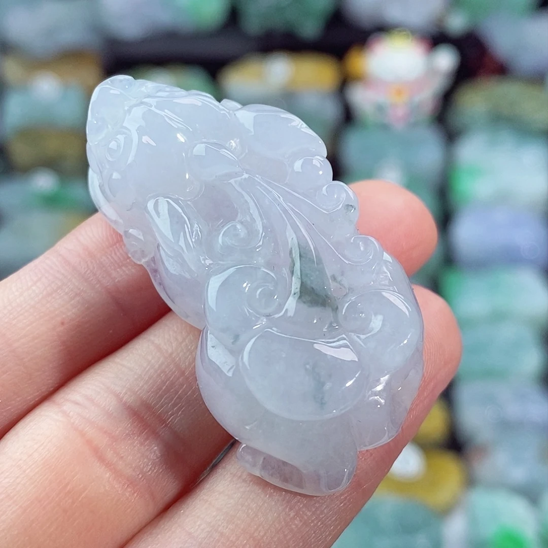 颈饰未镶嵌翡翠天然