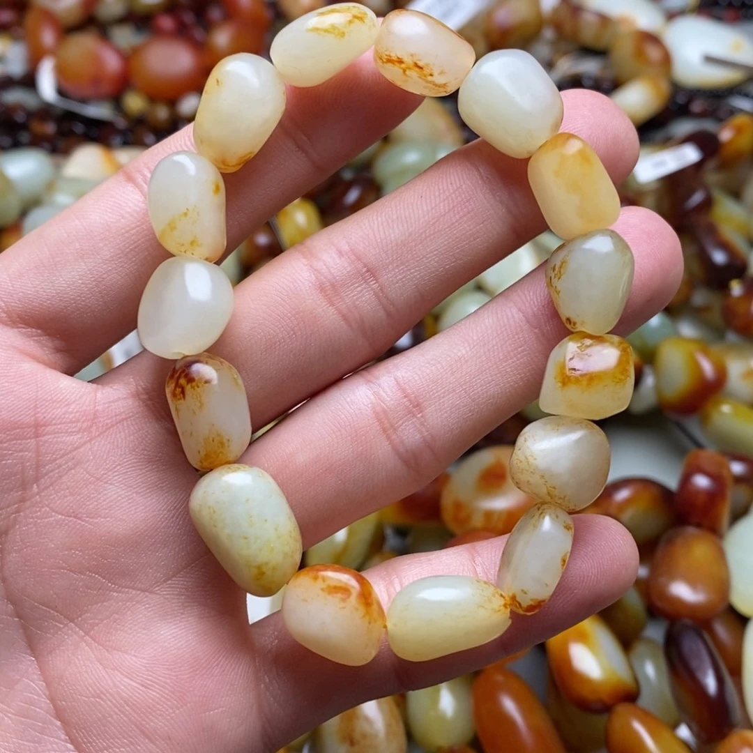 和田玉手链未镶嵌