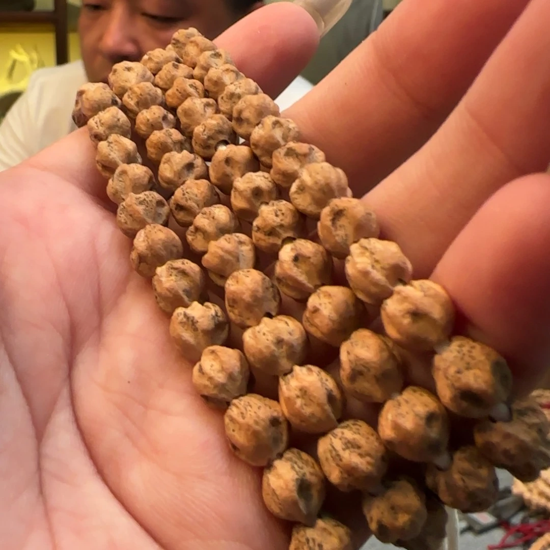 柏香籽/百香籽手串莲花6➕