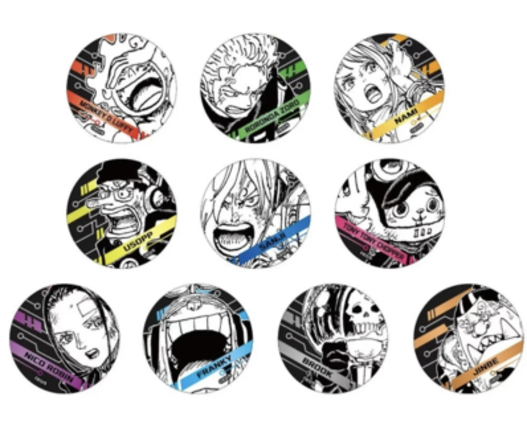 【代拆】海贼王 第五弹浮雕吧唧