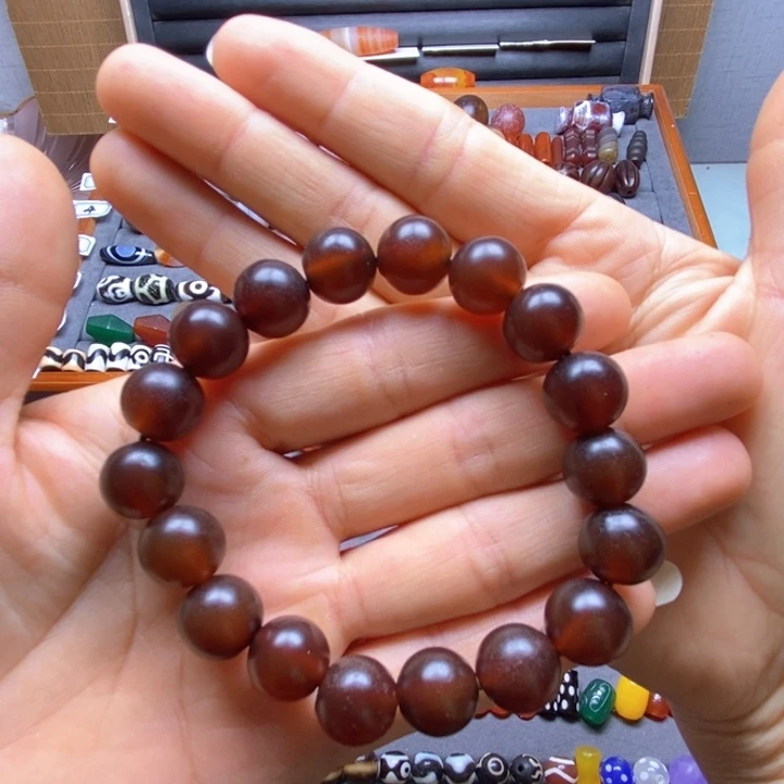 天***酒玛瑙/玉髓颈饰未镶嵌