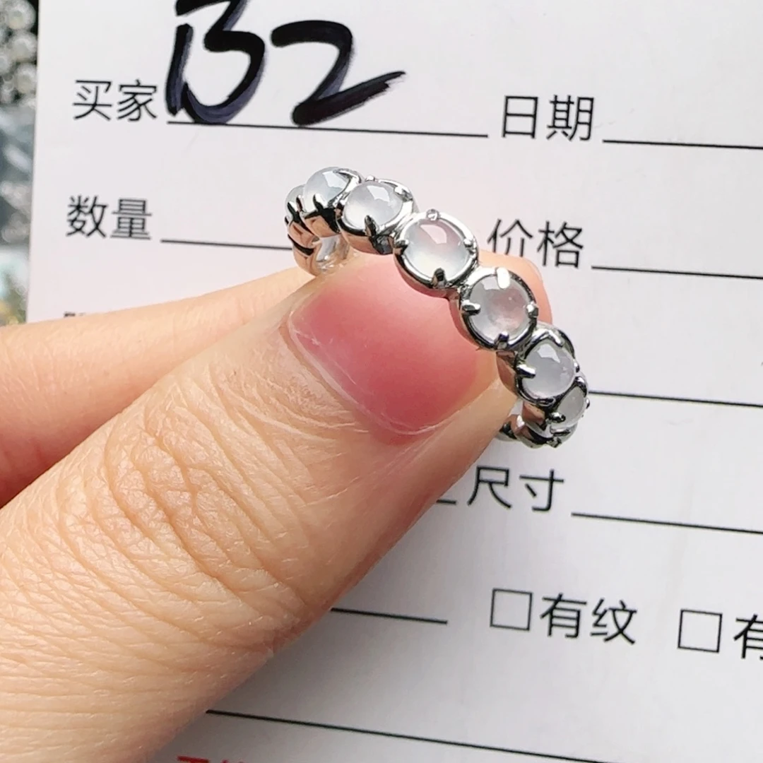 银S925镶嵌手链翡翠