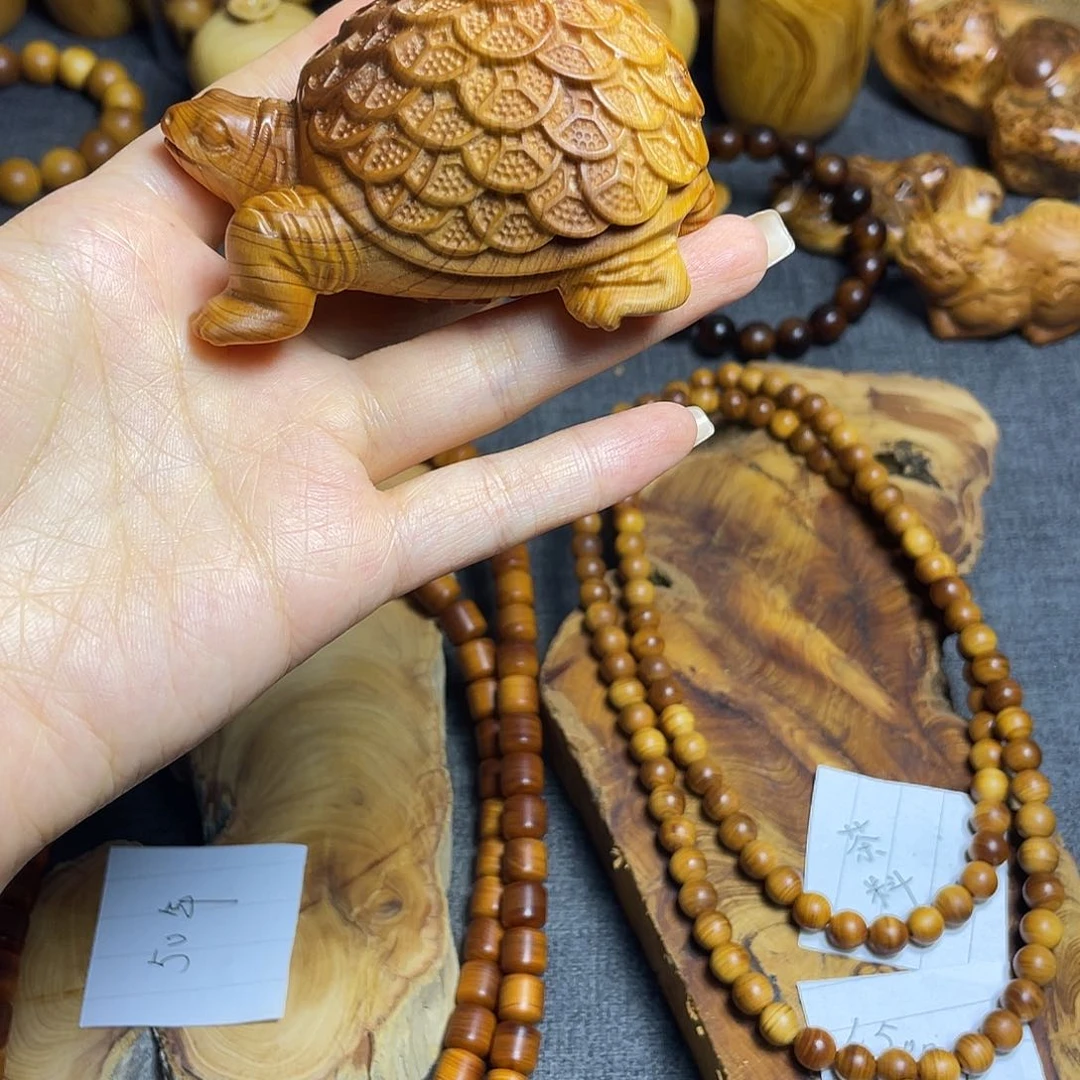 清***水柏木（崖柏）金钱龟