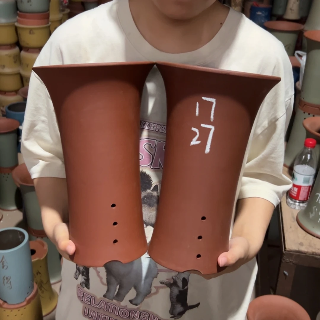 宜兴川阁紫砂花盆