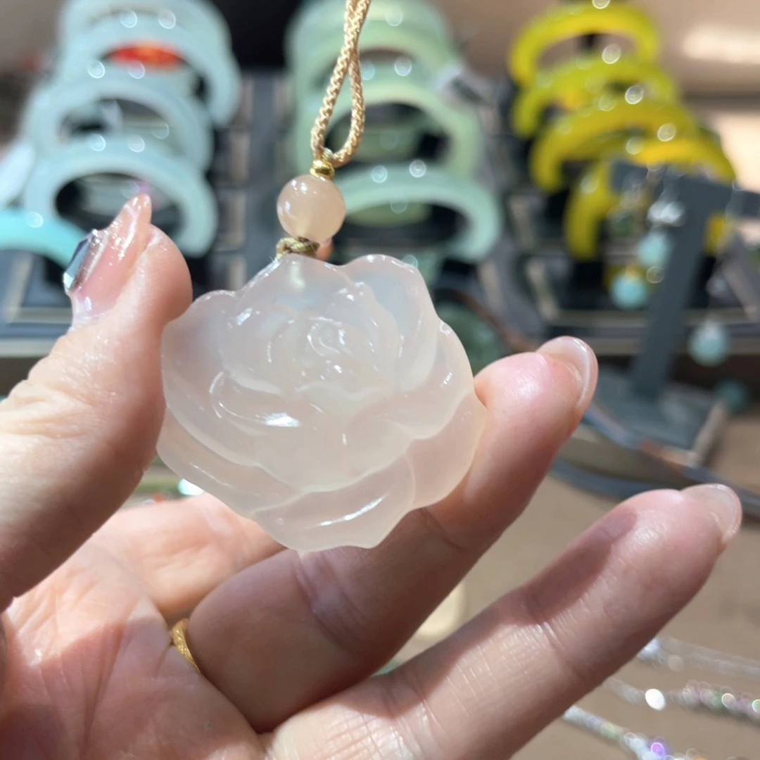 岫玉手镯未镶嵌手镯