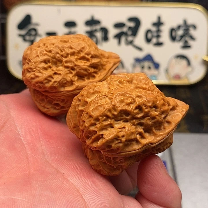 把件文玩核桃骨蝉蛤蟆头