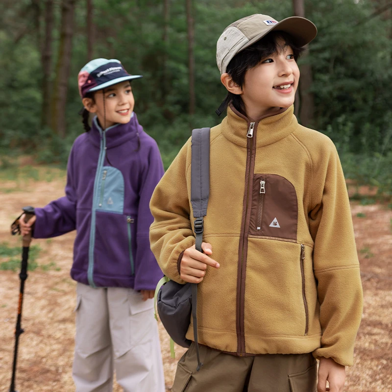 【2025秋款上新】男童外套中大儿童单穿摇粒绒内胆男孩春秋装上衣潮
